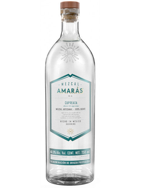 MEZCAL AMARAS Cupreata Joven 750 ML