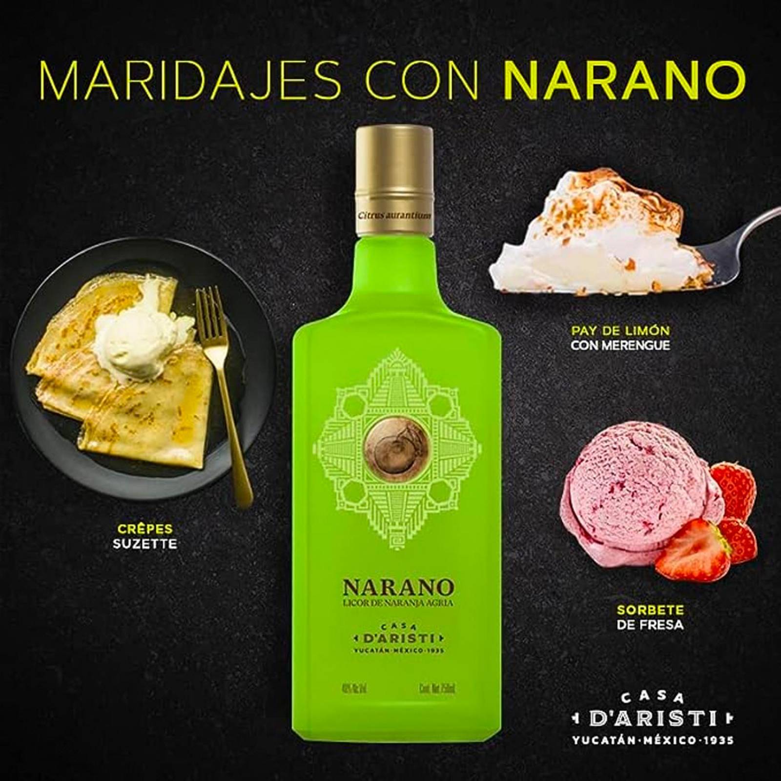 NARANO LICOR Naranja Agria 750 ML
