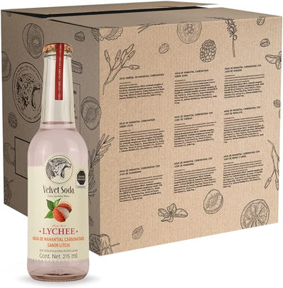 THE VELVET SODA LYCHEE 24/275ml