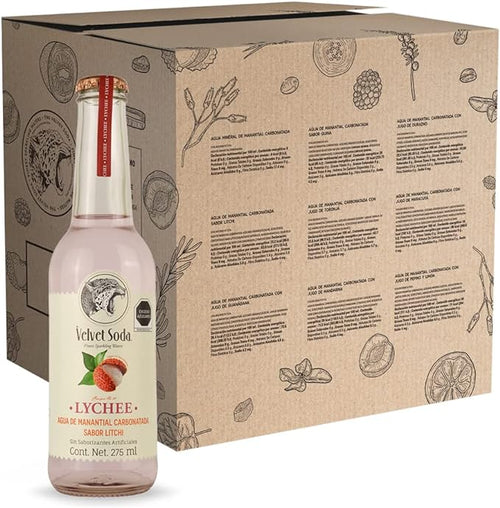 THE VELVET SODA LYCHEE 24/275ml