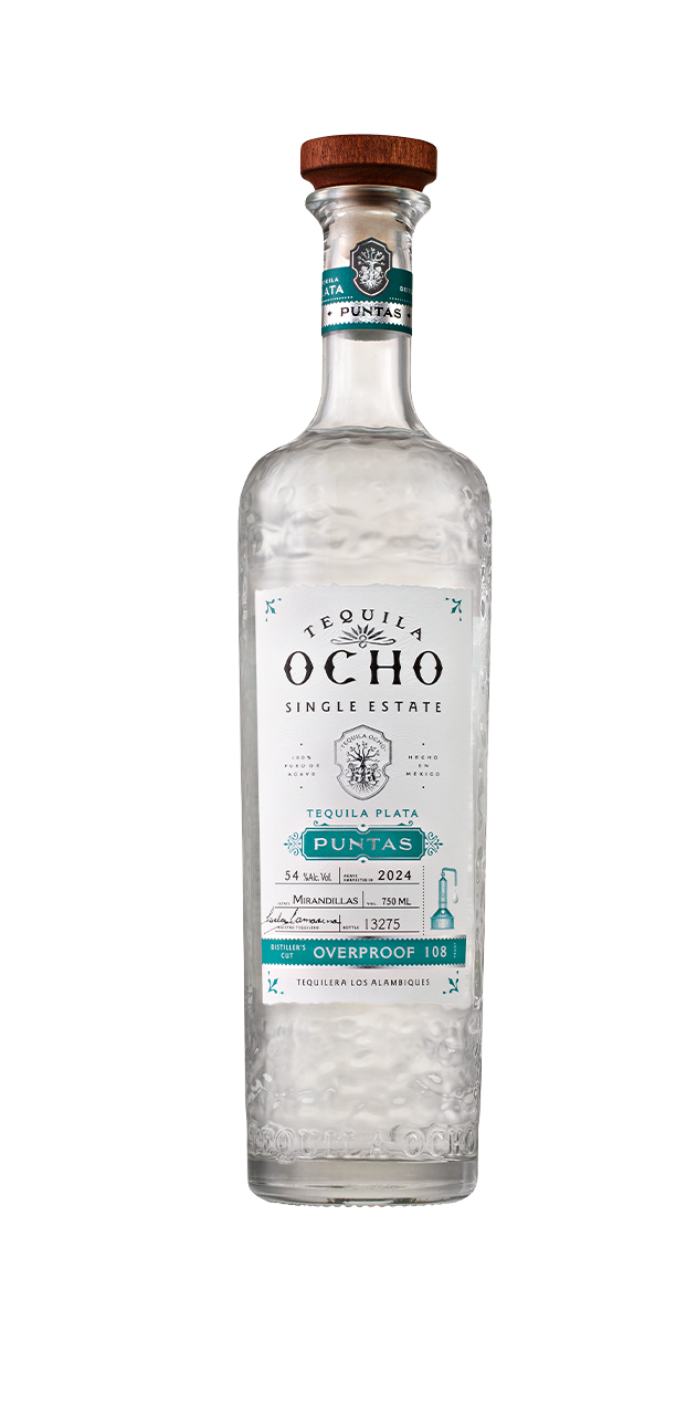 TEQUILA OCHO Plata 750 ML