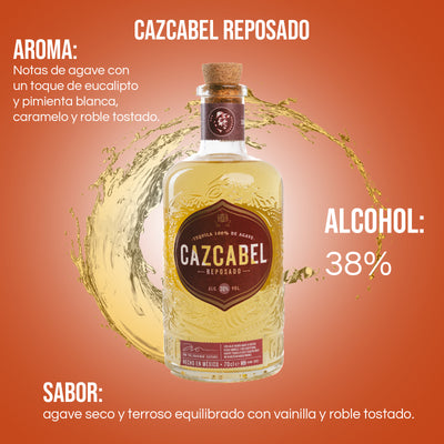 CAZCABEL Tequila Reposado 700 ML
