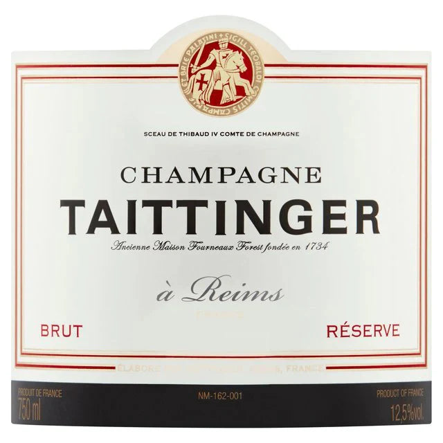 CHAMPAGNE TAITTINGER BRUT Reserve