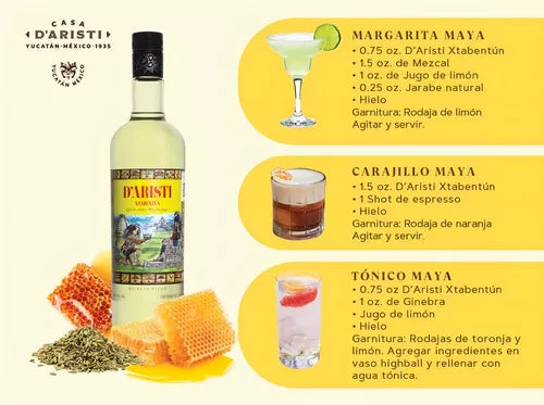 XTABENTUN LICOR Anis con Miel 750 ML