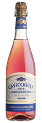 CAVICCHIOLI LAMBRUSCO Rosado 750 ML