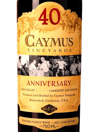 CAYMUS Cabernet 40 Aniversario 1000 ML