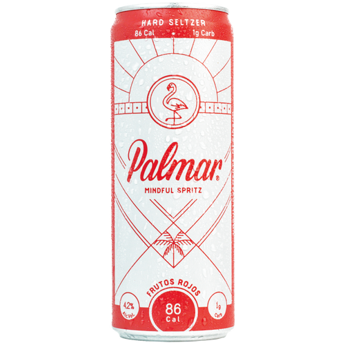 CAJA PALMAR SELTZER Frutos Rojos c/24 355ml