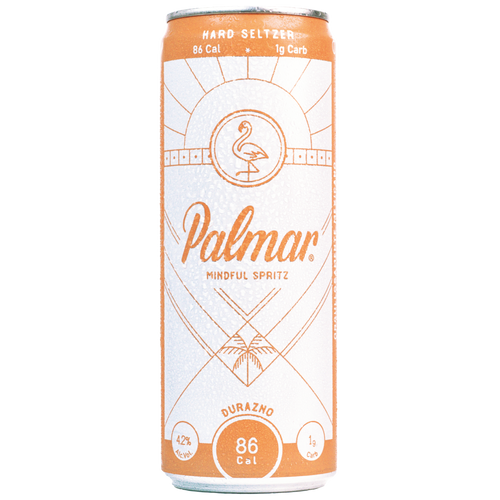 CAJA PALMAR SELTZER Durazno c/24 355ml