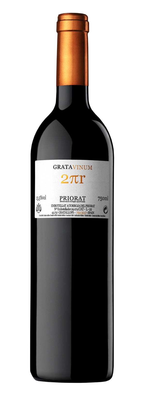 VT GRATAVINUM 2 PIR 2012  750ml